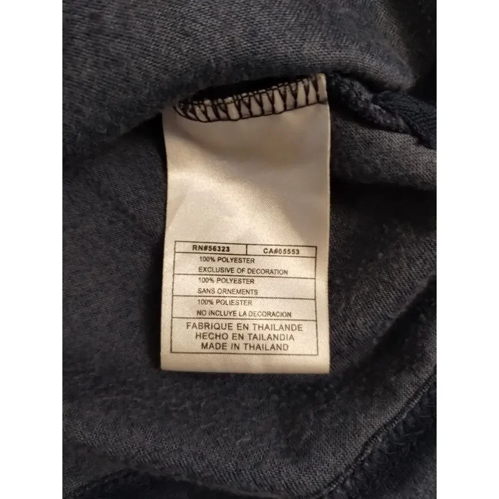 Nike Air Jordan VTG XXL Full Zipper Hoodie Blue Soft w/Front Pockets
